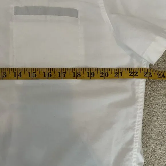 Lululemon Summer Fridays Buttondown White Mens Size XL - Picture 6 of 7